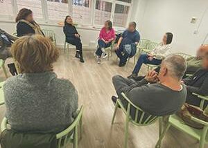 Círculo de terapia grupal