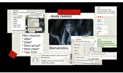 Infiltrada en los chats de la ‘secta’ de las anoréxicas: ayunos «de tres días» y retos extremos para perder «12 kilos en un mes»